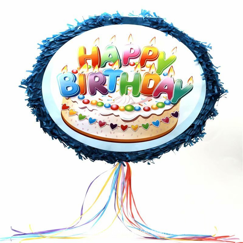 Kids Birthday Party Supplies Cake & Animal Shape Pinata