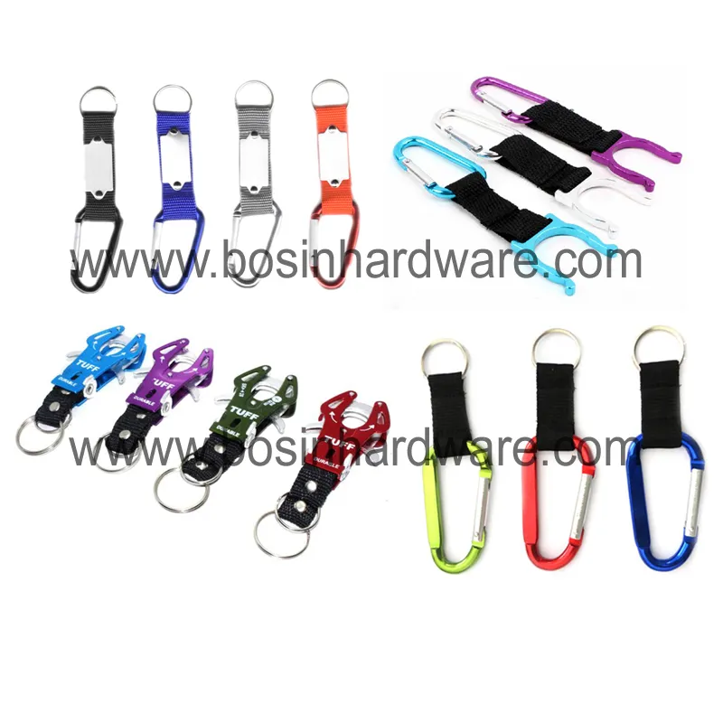 Large D Shaped Aluminum Hook Holder Carabiner