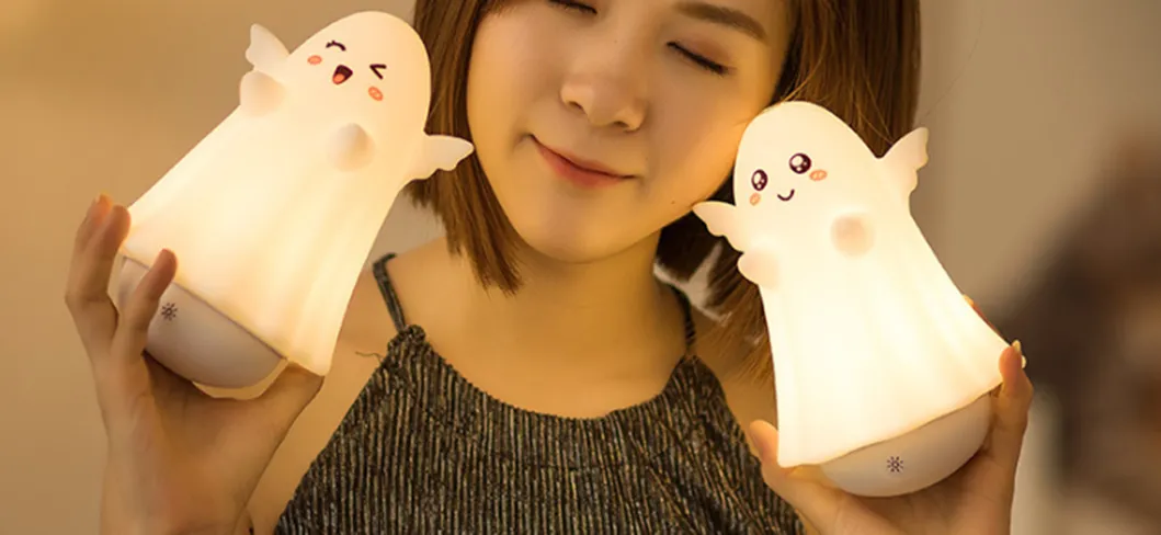 LED Light Angel Ghost Touch Sensor Mini Night Light