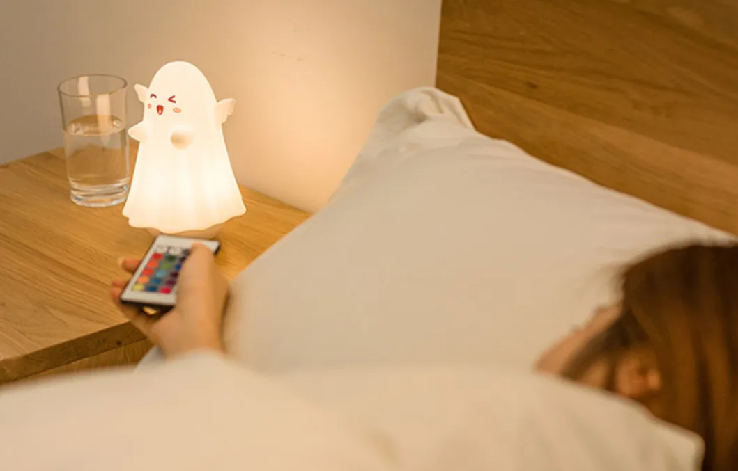 LED Light Angel Ghost Touch Sensor Mini Night Light