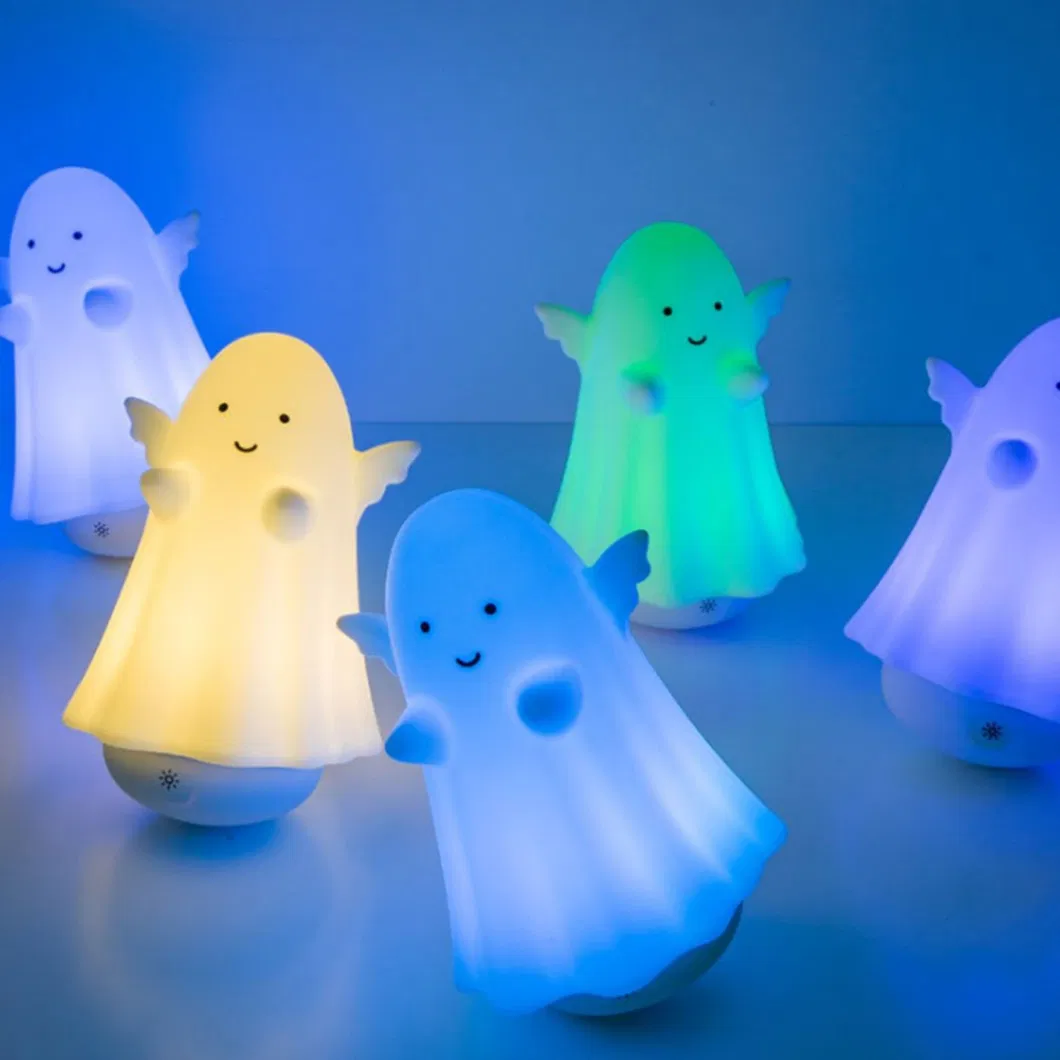 LED Light Angel Ghost Touch Sensor Mini Night Light