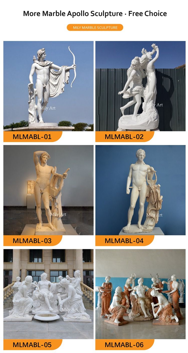 Life Size Greek Carving Stone Marble Love of God Statue