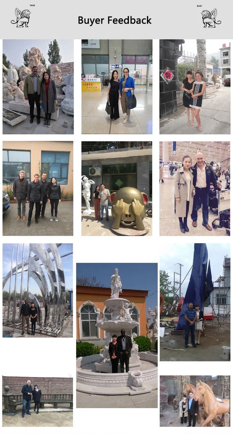 Life Size Outdoor Garden Church Decoration Hand Carving Father Pio Marble Statue Mfsb-07