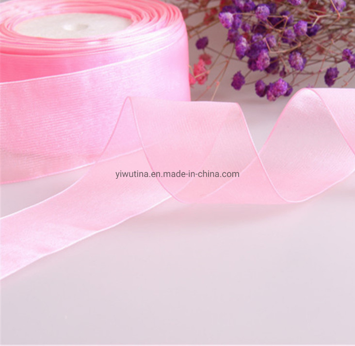 Lovely Sheer Polka DOT Organza Ribbon for Gifts Package