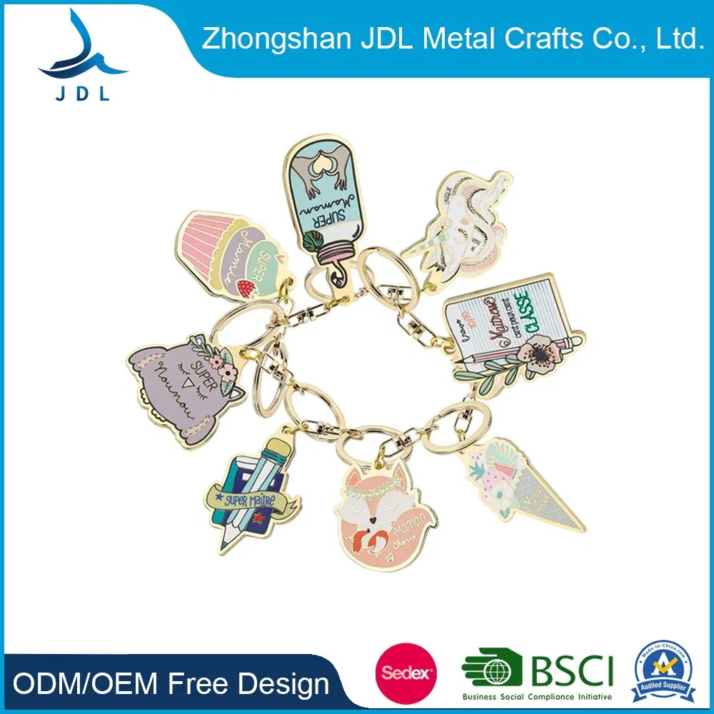 Made in China Custom Promotional Rubber Soft PVC Keyring Shaped Keychain for Airbus Wholesale Cheap Custom Metal Upermarket Shopping Key Ring