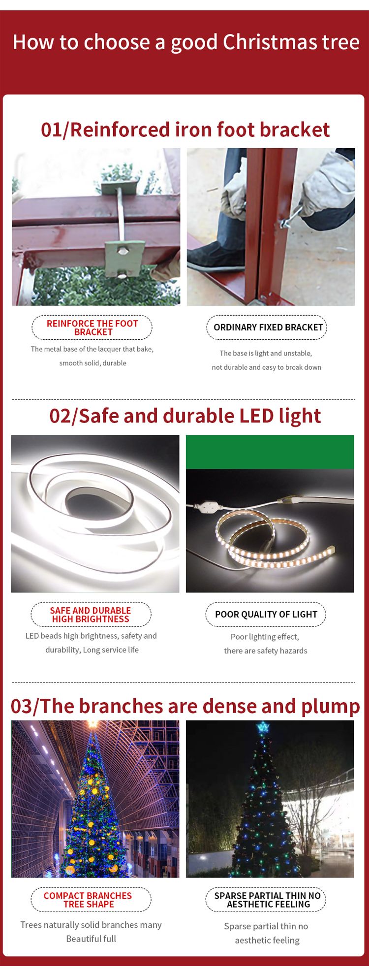 Made in China Giant Christmas Tree with Factory Deal Price