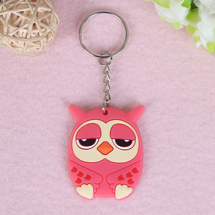 Making Cheap Price Custom Design Anime Animal Soft PVC Keychain