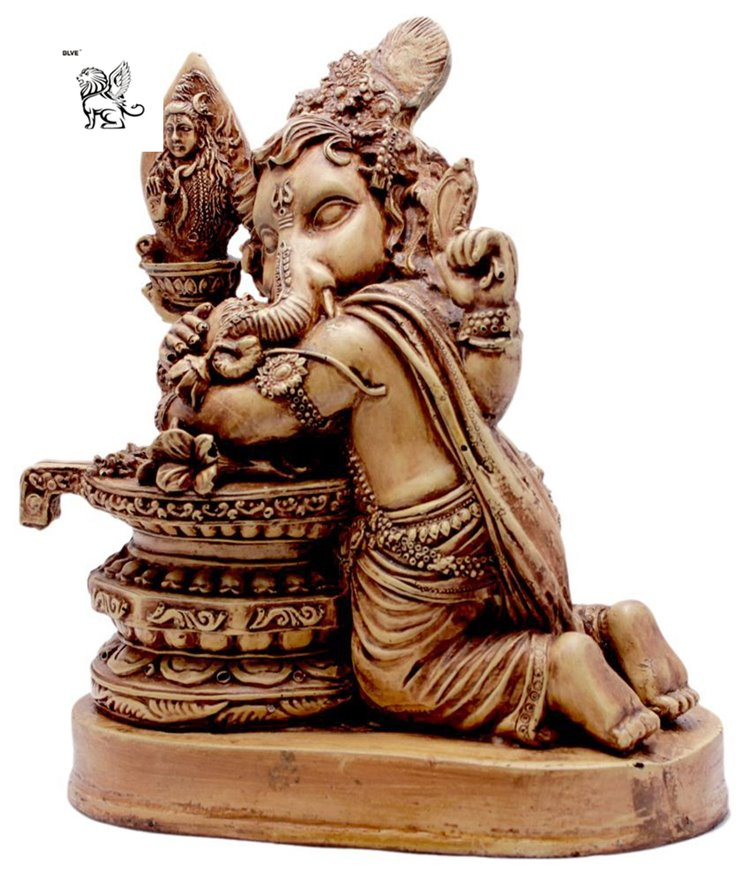 Manufacture Metal Abstract Hindu God Ganesh Statue Bronze Sculpture Bsg-176