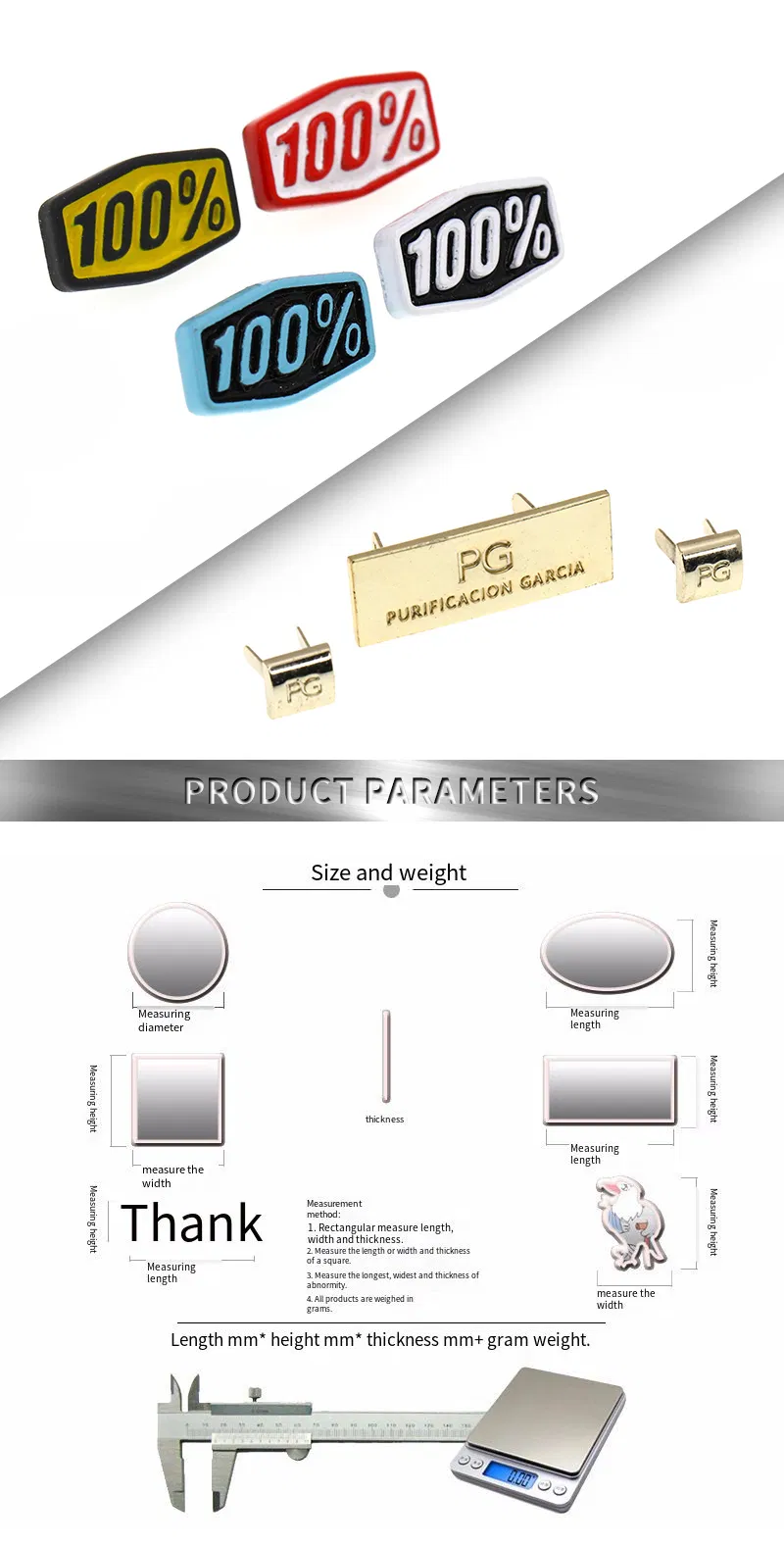 Many Different Designs Metal Name Tag Nameplate Zinc Alloy Nameplate