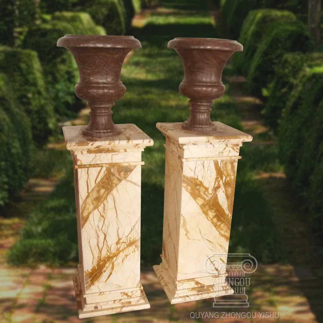 Marble Flower Pot/Urn for Decoration