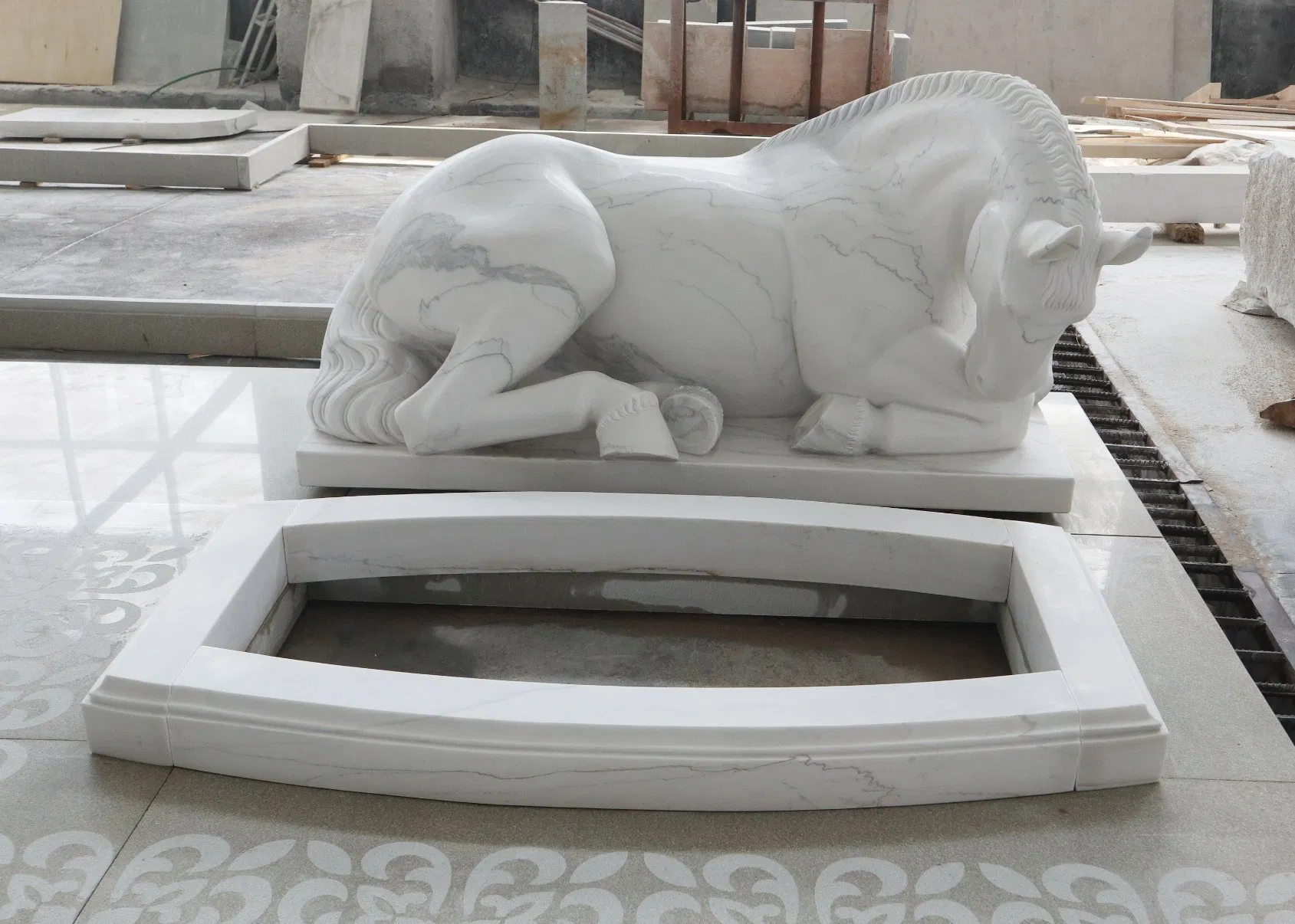 Marble Sculpture Tombstone Muslim Tombstone