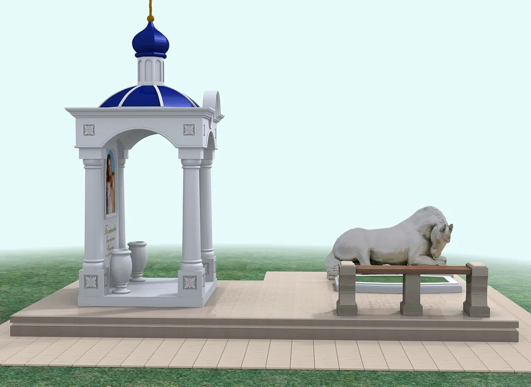 Marble Sculpture Tombstone Muslim Tombstone