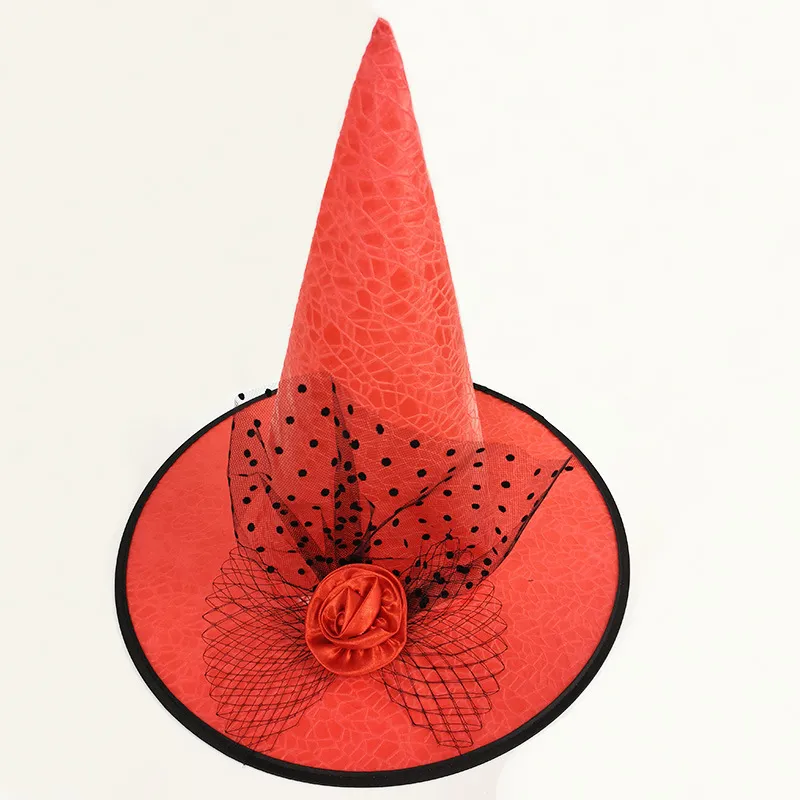 Masquerade Dress up Witch Hat Ghostcosplay Supplies Wizard Hat