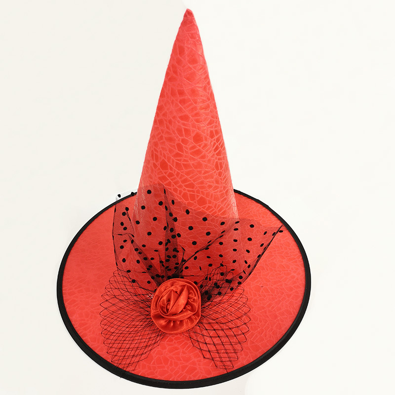 Masquerade Dress up Witch Hat Ghostcosplay Supplies Wizard Hat