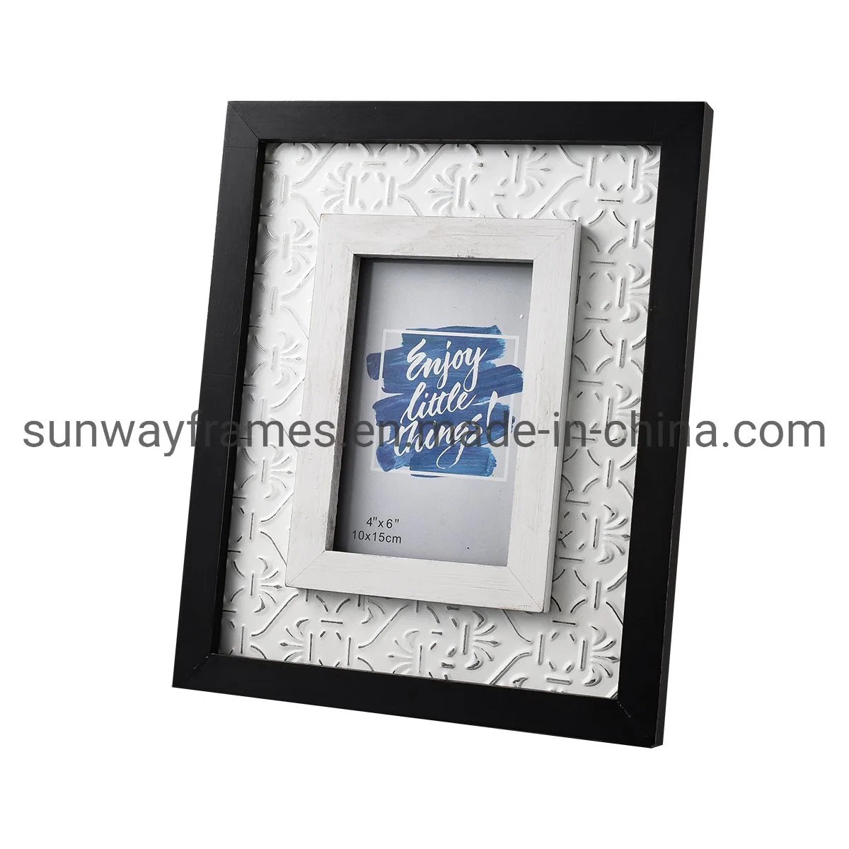 MDF Photo Frame with Iron Matt 4X6