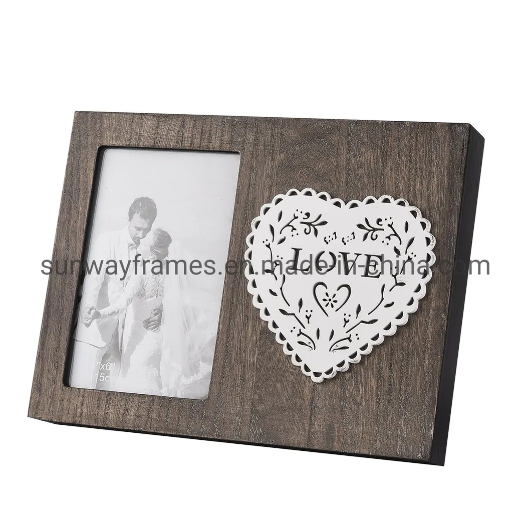 MDF with Solid Wood Veneer Photo Frame