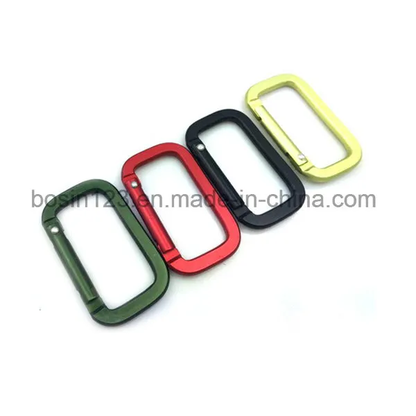 Metal 5cm Aluminum Snap Hook Carabiner