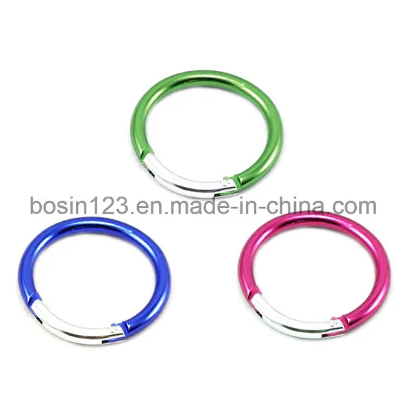Metal 5cm Aluminum Snap Hook Carabiner