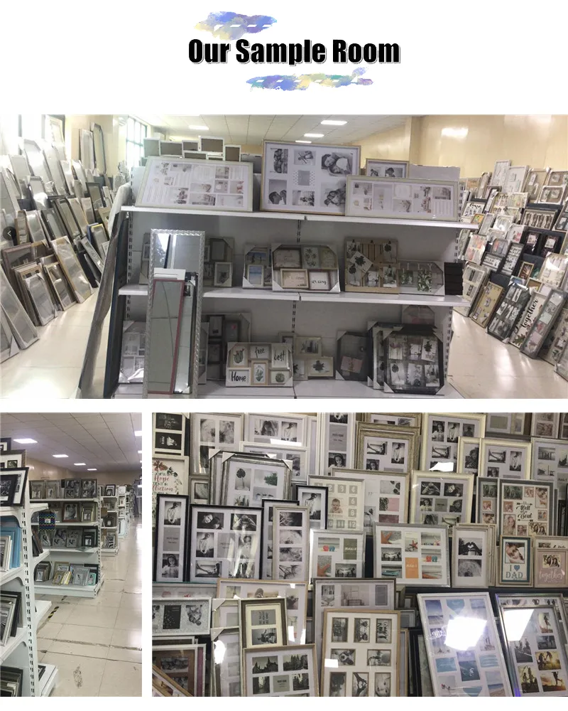 Metal Wall Hanging Decorative Collage Picture Frame Promotion Gift