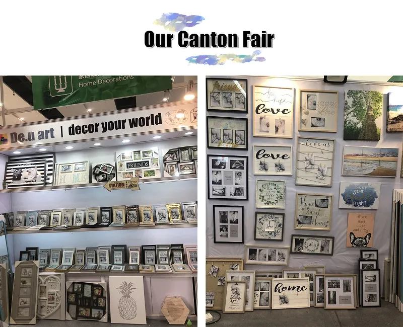 Metal Wall Hanging Decorative Collage Picture Frame Promotion Gift