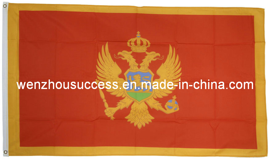 Montenegro National Flag