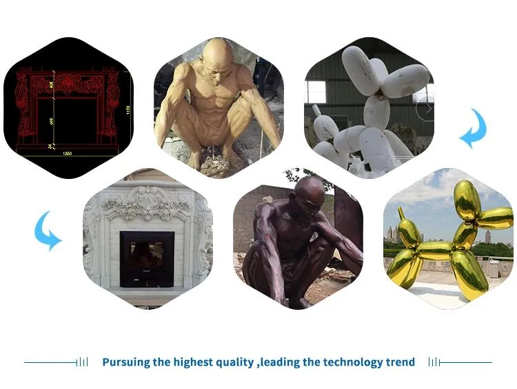 Museum Decoration Marble David Figure Stone Statue Sculpture