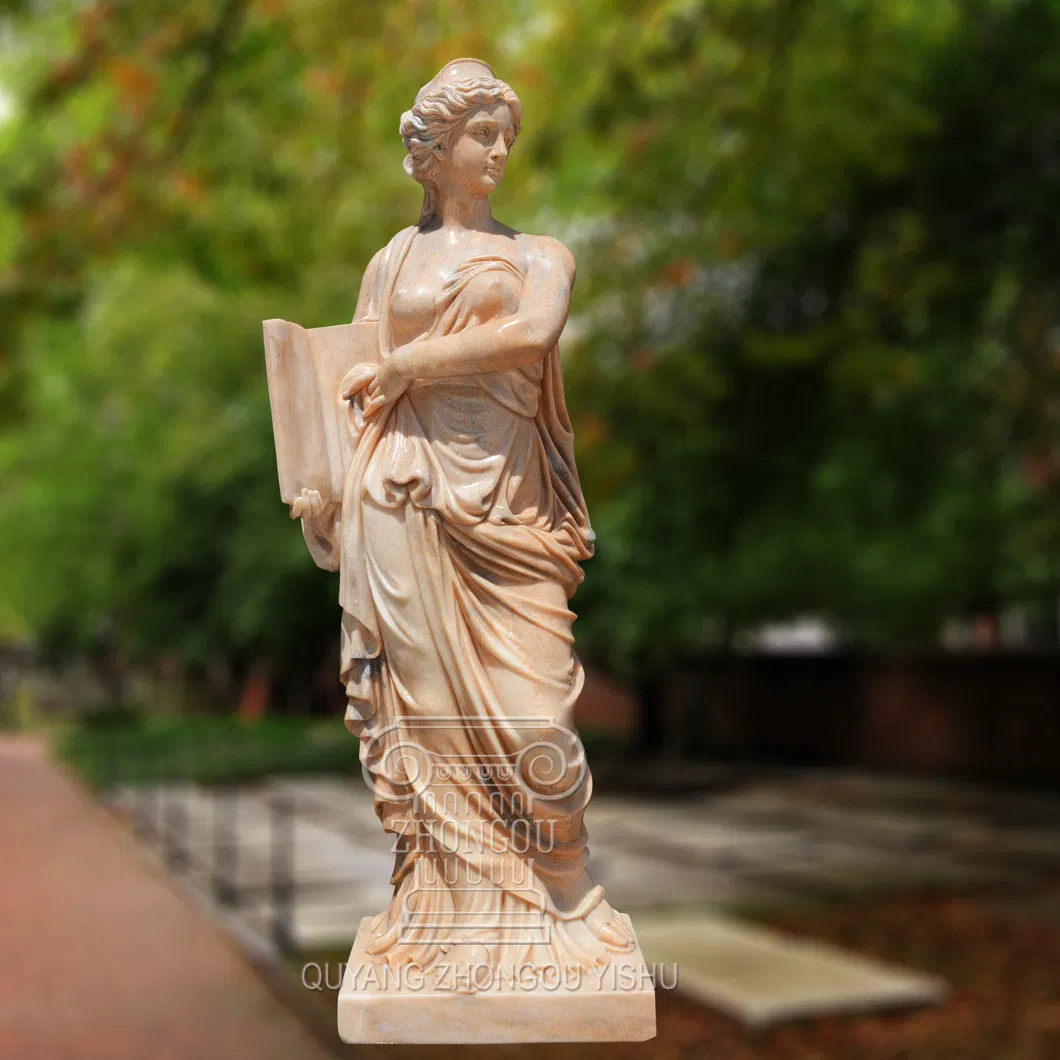 Natural Marble Carving Calliope Sculpture