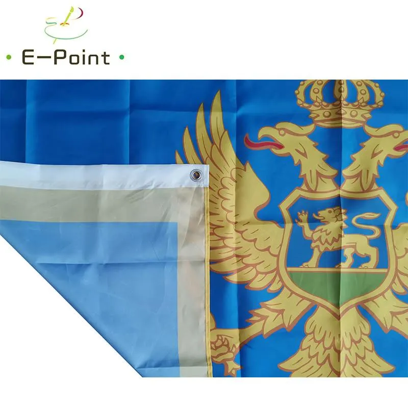 Naval Jack of Montenegro Flag 3*5FT (90cm*150cm) Polyester Flag Banner Decoration Flying Home & Garden Flags Festive Gifts
