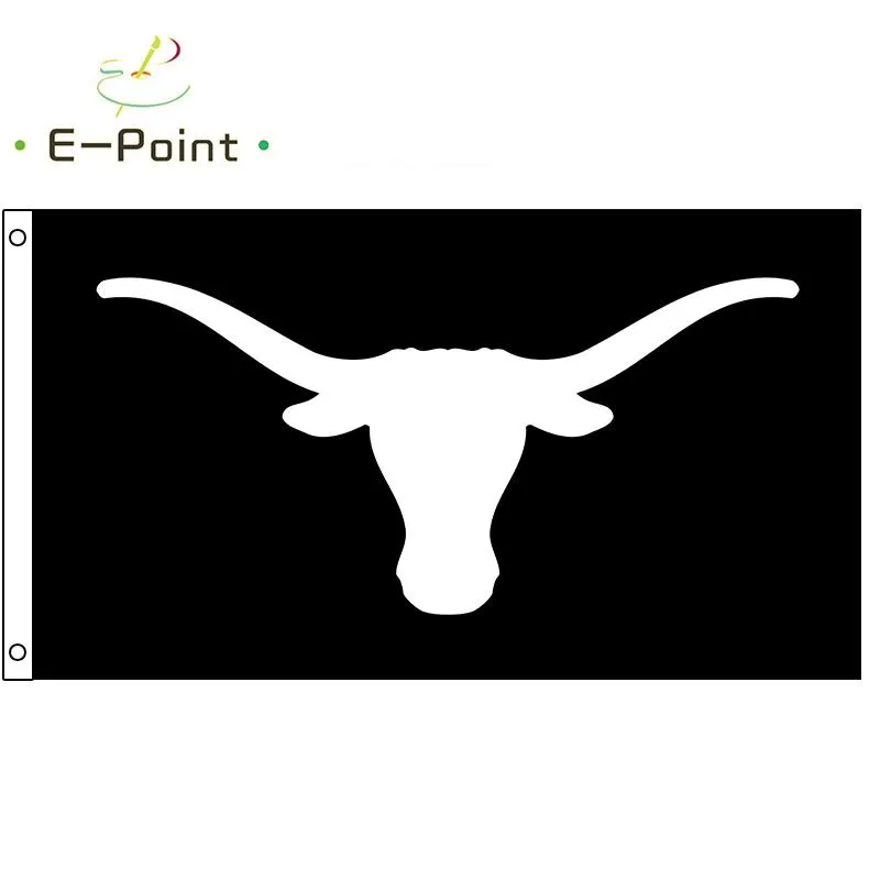 Ncaa Texas Longhorns Flag 3*5FT (90cm*150cm) Polyester Flags Decoration Flying Home & Garden Flag Festive Banner