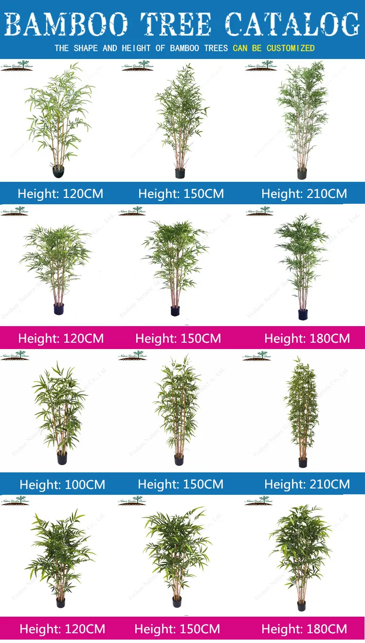 Nearly Natural Bamboo Tree with Pot Large Wholesale Artificial Plant