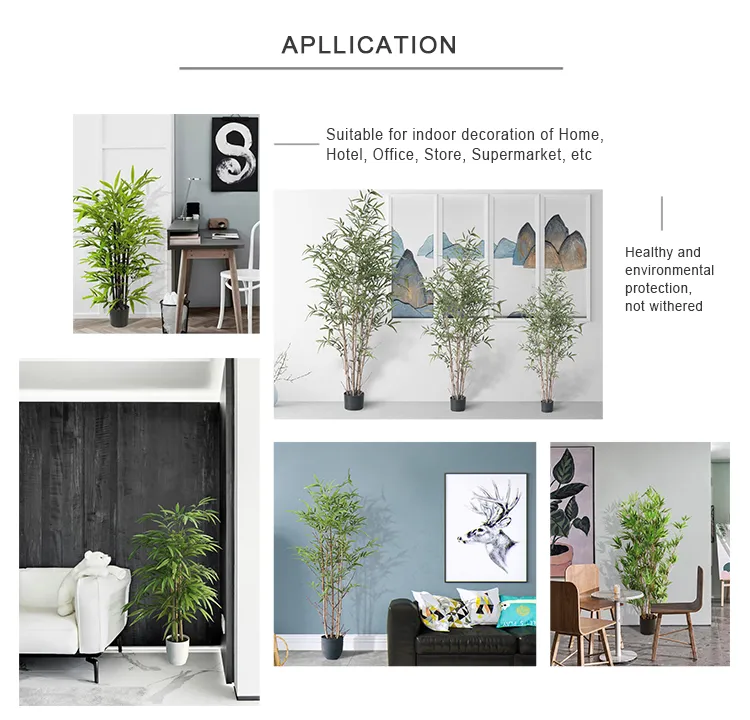 Nearly Natural Bamboo Tree with Pot Large Wholesale Artificial Plant