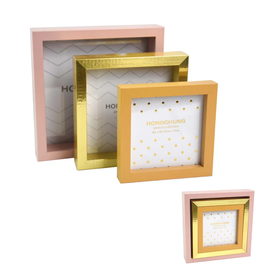 New Design MDF Paper Wrap Nested Frame Set