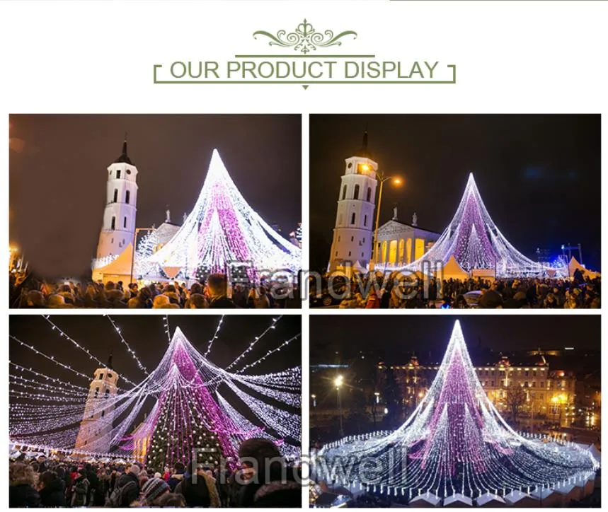 Outdoor Christmas Decoration Giant Christmas Tree for Sale