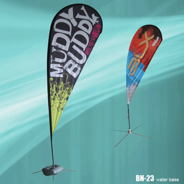 Outdoor Sidewalk Advertising Banner Feather Flag