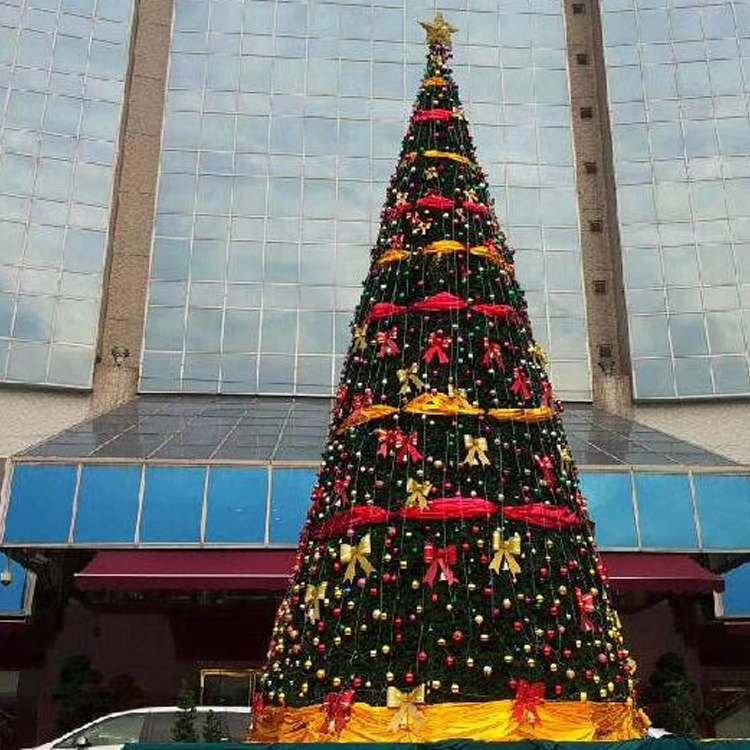 Outdoor Wholesale Price Giant LED Christmas Tree for Square Christmas Decoration