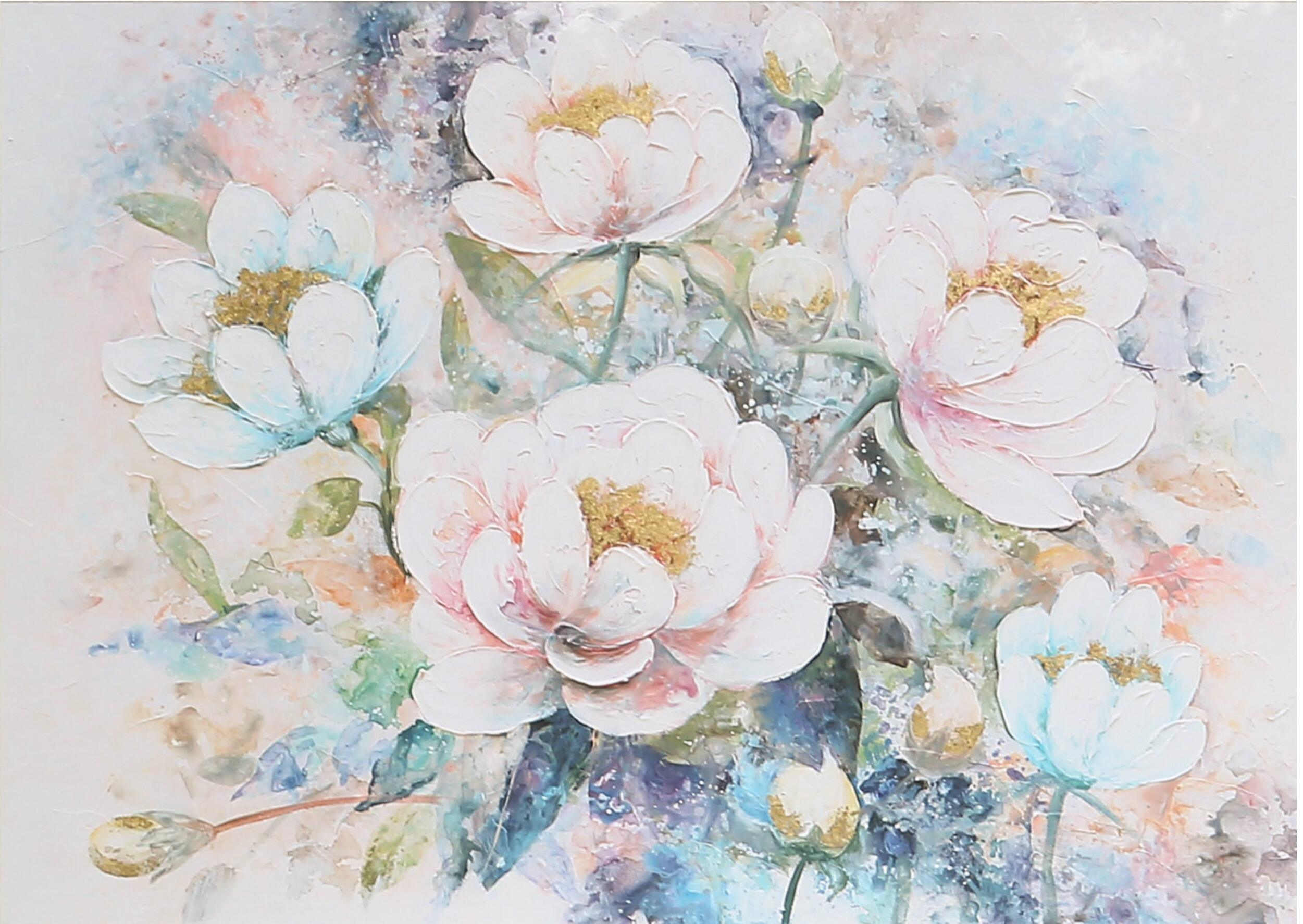 Peony Oil Picture with HP for Wall Art GF-P190522103