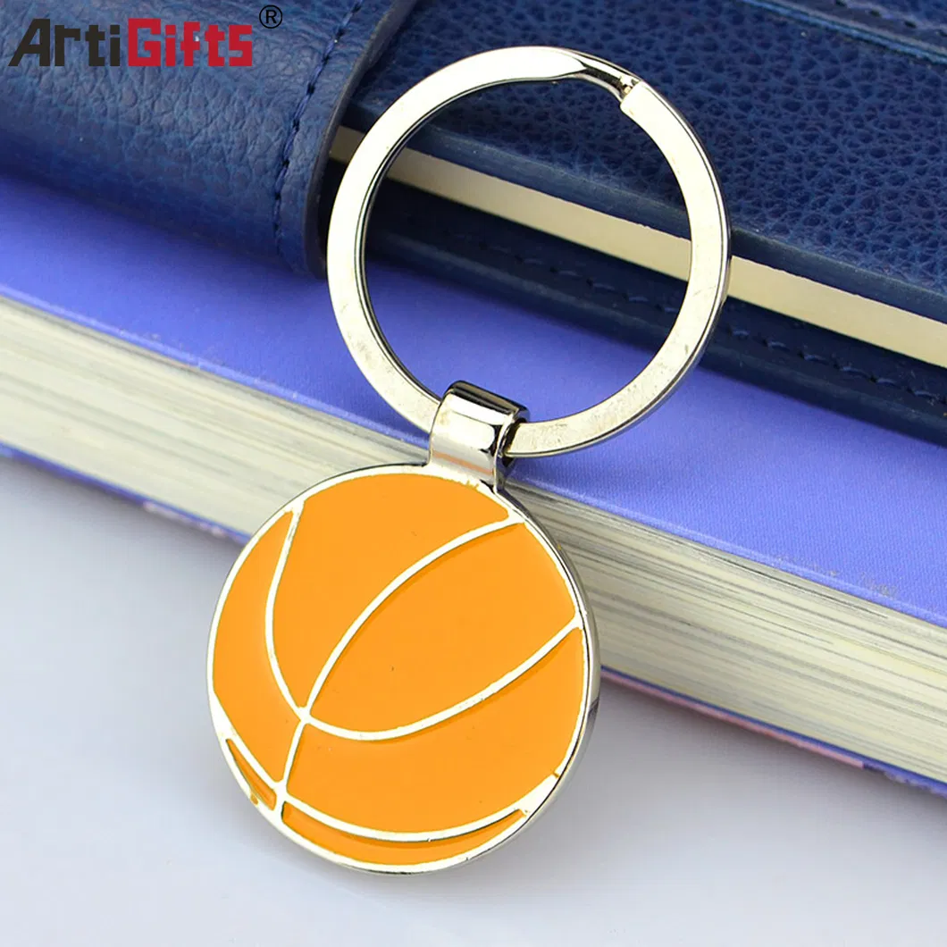 Personalised Colored Flower Metal Key Chain Key Holder