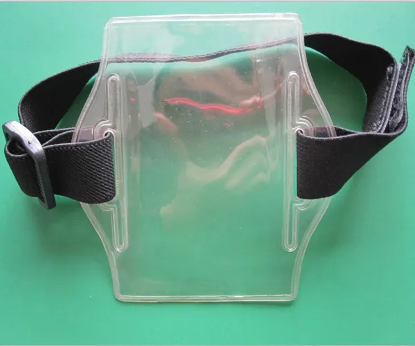 Personalized Armband Badge Holder with Elastic Strap