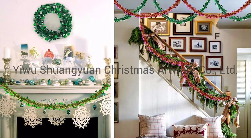 Pet Material Tinsel Garland Home Decoration