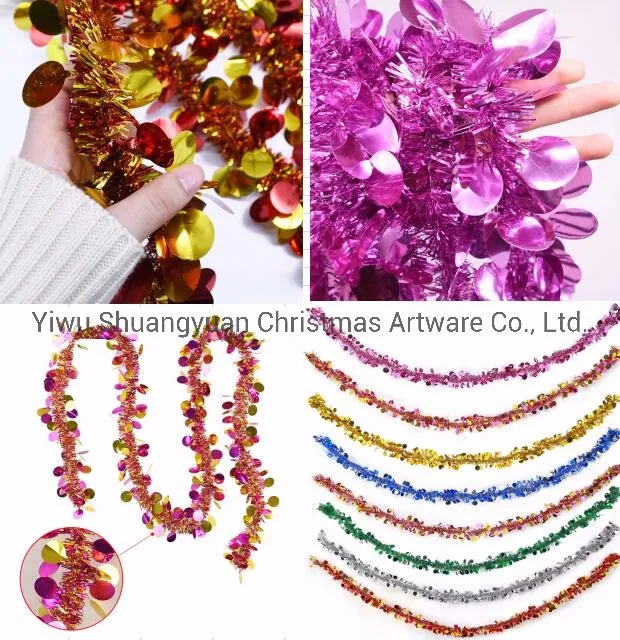 Pet Material Tinsel Garland Home Decoration
