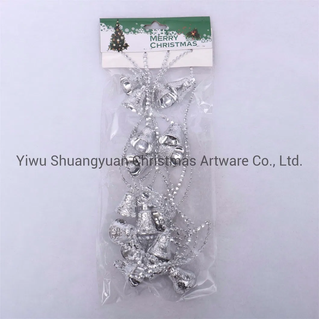 Plastic Chain Round Plastic Beads Chain for Christmas Decoration