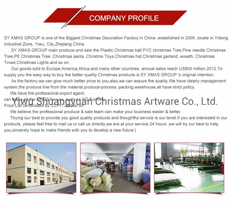 Plastic Chain Round Plastic Beads Chain for Christmas Decoration