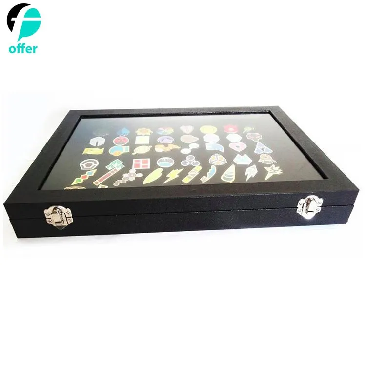 Pokemon Pin Sets with Wood Box