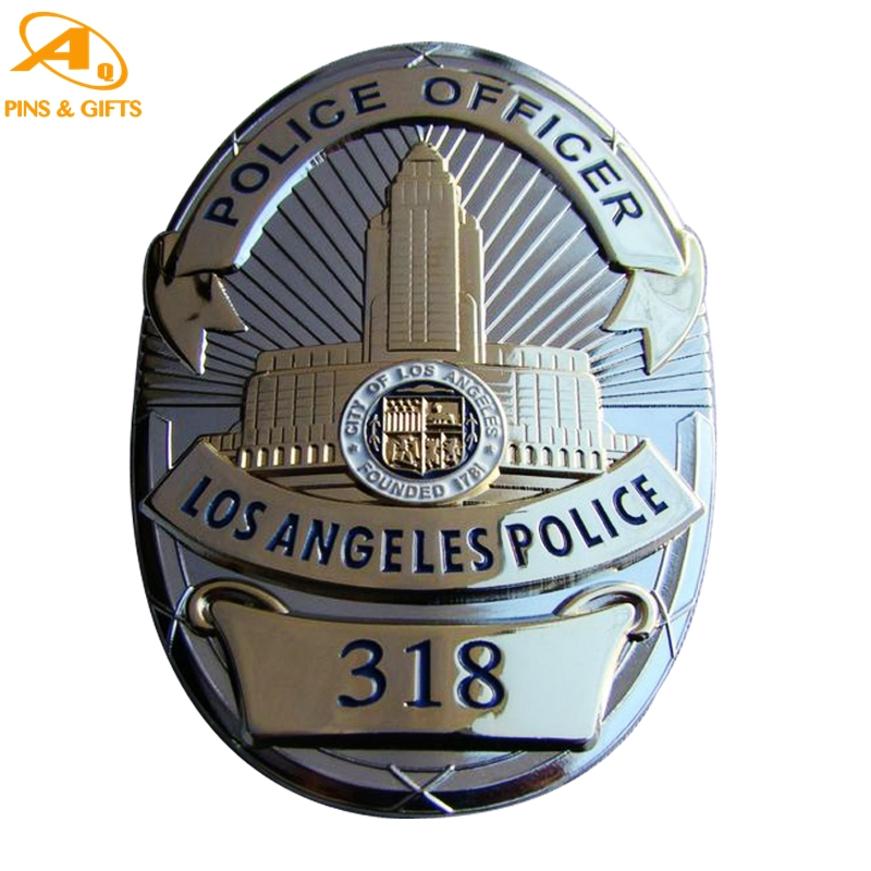 Police for Dementia Sufferers China Wholesale Car Badge Custom Metal Gifts Alloy