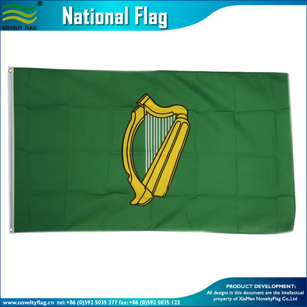 Polyester Banner Ireland Leinster Erin Go Bragh Irish Harp Flag (J-NF01F03333)