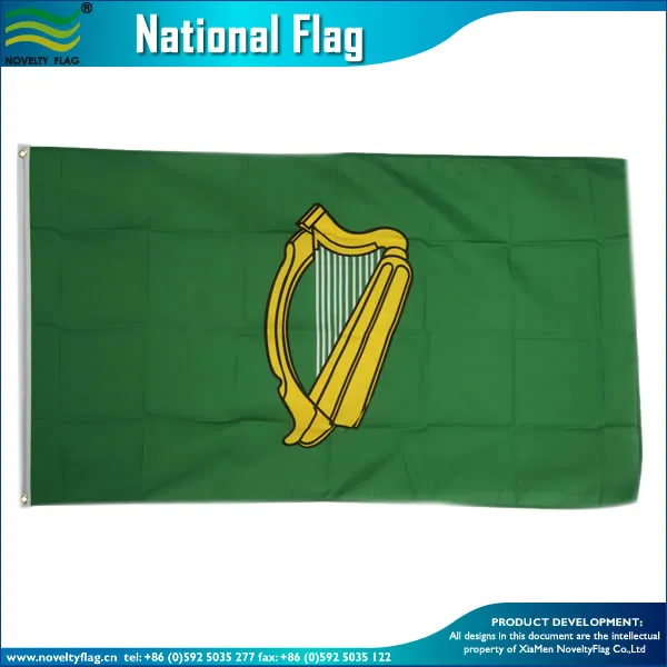 Polyester Banner Ireland Leinster Erin Go Bragh Irish Harp Flag (J-NF01F03333)
