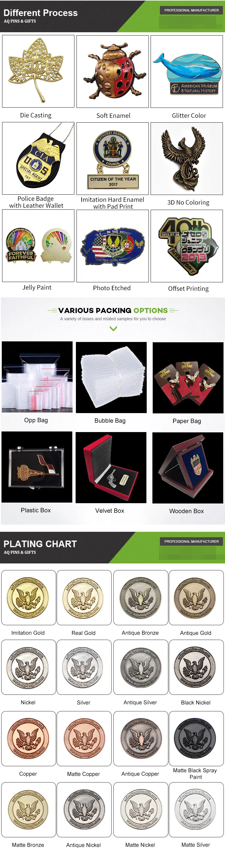 Promotion USA Country Crossed Friendship Flag Hard Enamel Badge Lapel Pin Metal Badge with Butterfly Clasp (455)