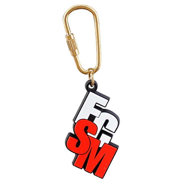Promotional Soft PVC Rubber Keyring (xd-019)