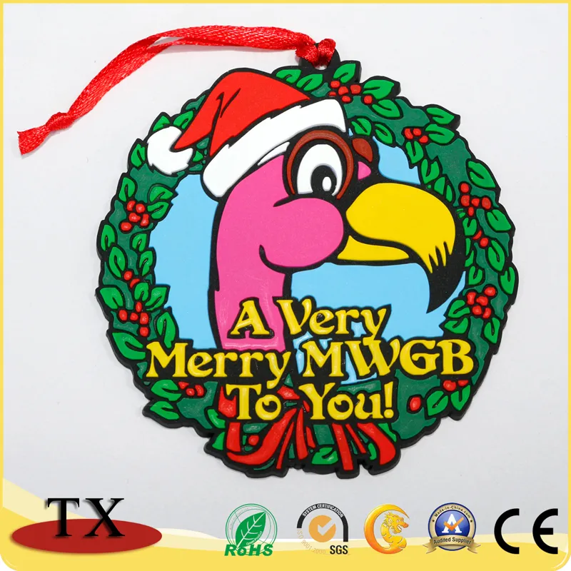 PVC Keychain Creative New Product Medal Fridge Magnet Customized Style