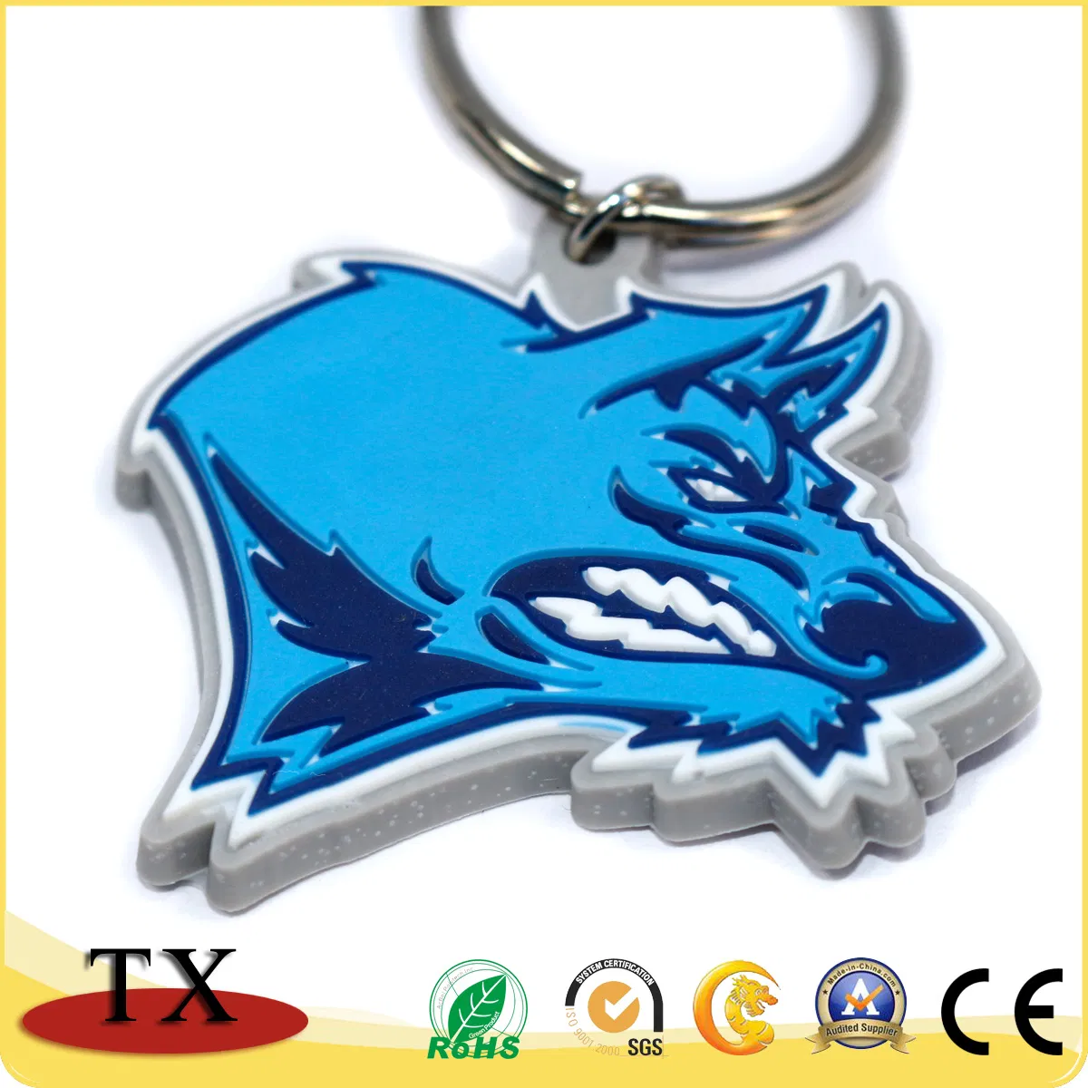 PVC Keychain Creative New Product Medal Fridge Magnet Customized Style